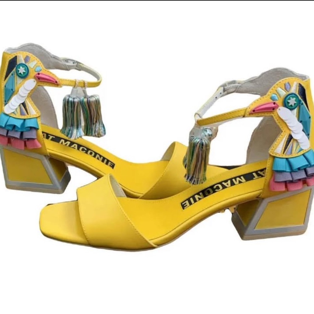Kat Maconie Multicolor Heeled Sandals